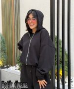 سویشرت کلاهدار مدل فرانک