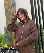 سویشرت کلاهدار مدل فرانک