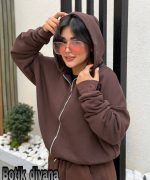 سویشرت کلاهدار مدل فرانک