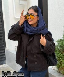 کت پشمی مدل آسمان