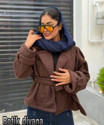 کت پشمی مدل آسمان