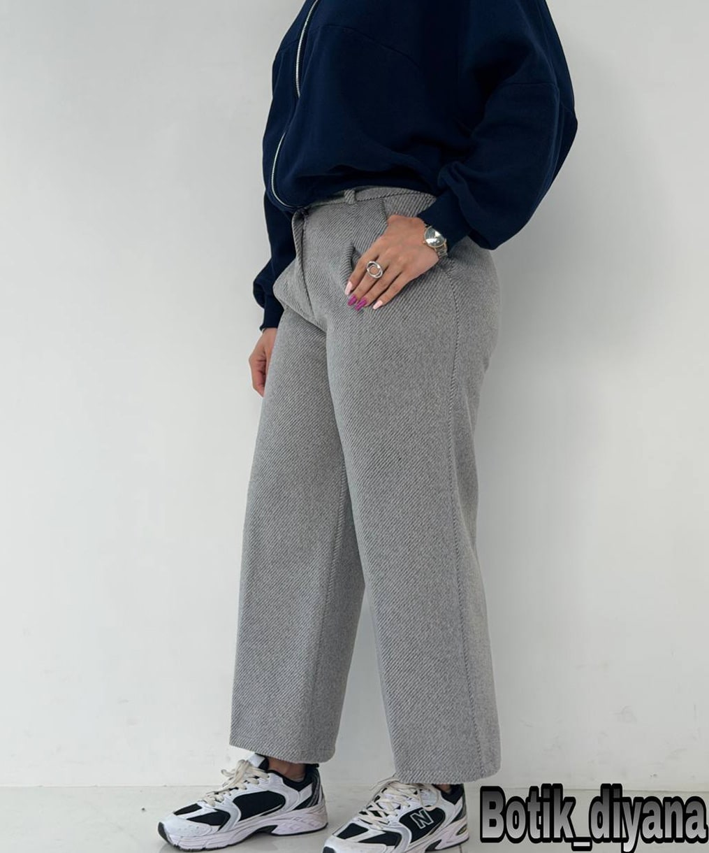 شلوار واید لگ فوتر مدل ایلدا