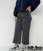 شلوار واید لگ فوتر مدل ایلدا