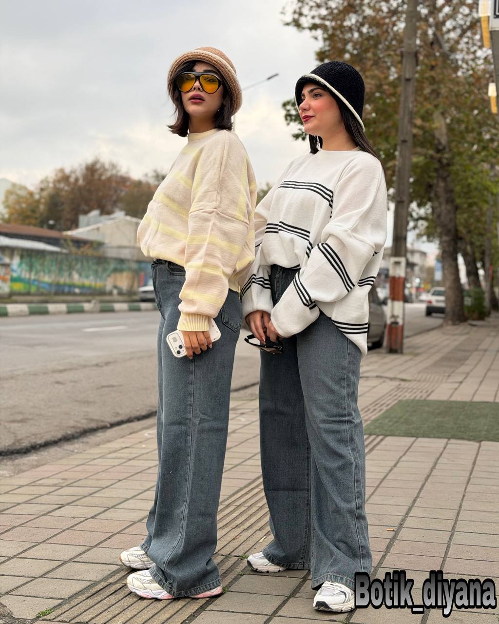 بافت راه راه مدل نیکشو