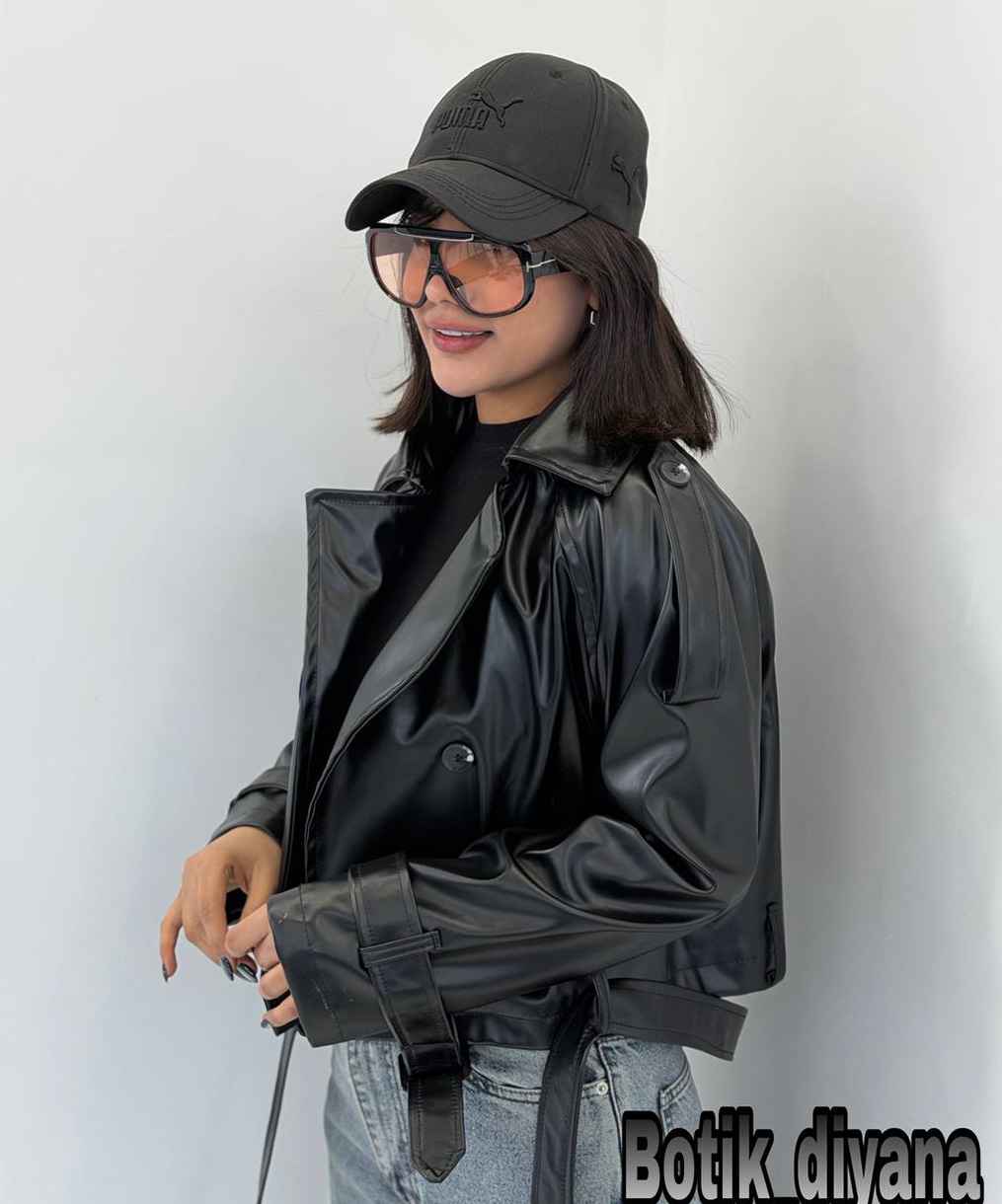 کت چرم مدل نیوشا