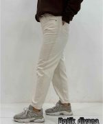 شلوار مام کتان