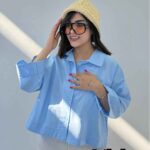 شومیز لینن مدل فرنیکا