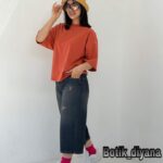 تیشرت باکسی مدل دارینا