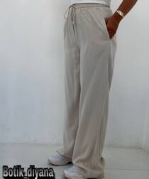 شلوار سیلک کمر کش
